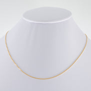 Cadena Veneciana Oro Amarillo 18k / ITA87 / 40 cms / M: 1 mm / P: 1.1 gr