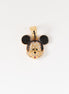 Dije Mickey Circones Oro Amarillo 18k / NA102 / M: 2.2 cms x 1.9 cms / P: 3.9 gr