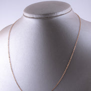 Cadena Roll on Oro Rosado 18 k / ITA121/ 50 cms / P: 2 gr
