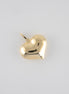 Dije Corazon Liso Oro Amarillo 18k / NA102/ M: 2,3 cms x 2 cms / P: 1,4 gr