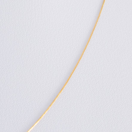 Cadena Veneciana Oro Amarillo 18k / ITA90 / 45 cms / M: 0.8 mm / P: 0.8 gr