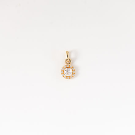 Dije Circones Oro Amarillo 18k / NA102 / M:1.4 cms x 0.7 mm / P: 0.6 gr