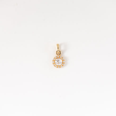 Dije Circones Oro Amarillo 18k / NA102 / M:1.4 cms x 0.7 mm / P: 0.6 gr