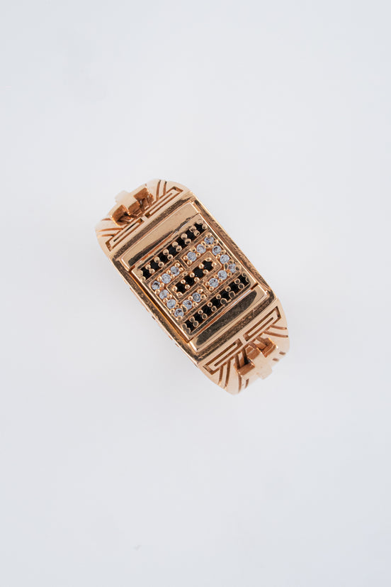Anillo Oro Rosado 18k / NA57 / T: 10 / Peso: 11,2 gr