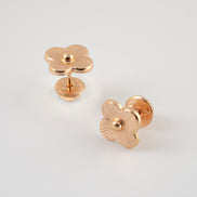 Topos Trebol Oro Rosado 18k /NA09 / M: 9 mm x 9 mm / P: 1 gr