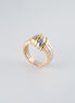 Anillo Liso Tres Oros (Amarillo- Rosado- Blanco) 18k /NA49/ T: 7/ P: 7,2 gr