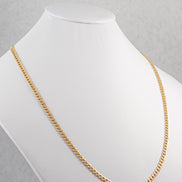 Cadena Cubana Oro Amarillo 18k / ITA34 / 60 cms / M: 4.2 mm / P: 7,94gr