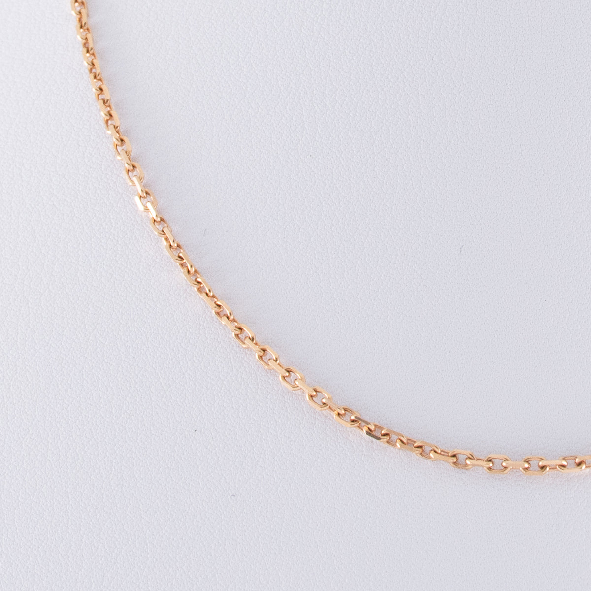 Cadena Forzatina Oro Rosado 18k / ITA180 / 45 cms / M: 2 mm / P: 5.2 gr