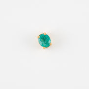 Dije Esmeralda Oro Amarillo 18k / DE71/ E:0.46 quilates/ M: 1 cms x 5 mm