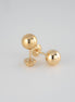 Topos Balin 8 mm Liso Oro Amarillo 18k / NA152 / P: 0.9 gr