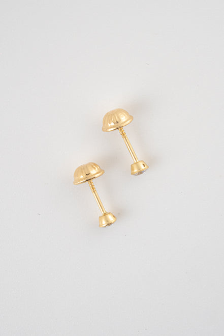 Topos Bisel Circon Blanco Oro Amarillo 18k / NA15 / 3 mm x 3mm / P: 0,5 gr