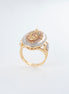 Anillo Virgen Guadalupe Oro Amarillo Circones 18k /NA51/ T: 8/ Peso: 11,2 gr