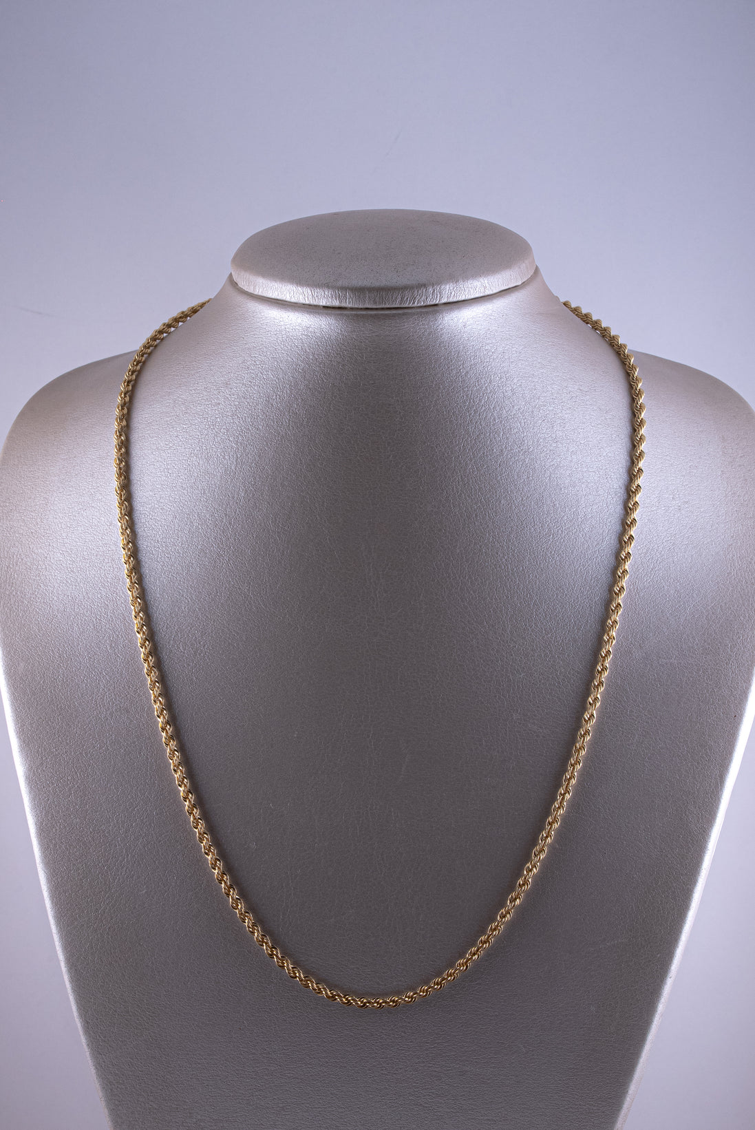 Cadena Lazo 4 mm 18k oro amarillo / 8,78 gr - 60 cms - Italiano