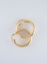 Candongas Tubulares Lisas Oro Amarillo 18k / NA08 / M: 2,8 cms / P: 5.2 gr