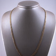Cadena Cubana 5 mm 18k oro amarillo / 11,1 gr - 60 cms - Italinao
