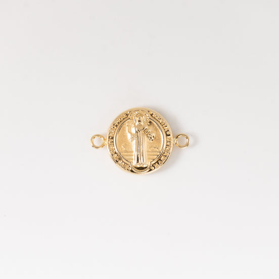 Herraje San Benito Oro Amarillo 18k / NA100 / M: 2 cms x 1.5 cms / P: 1.1 gr
