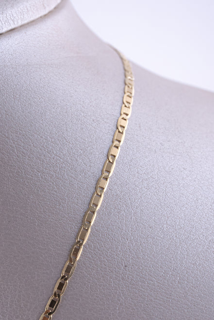 Cadena Escalera Oro Amarillo 18k /ITA79/ 45 cms / P: 1,5 gr
