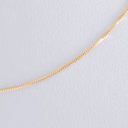 Cadena Veneciana Oro Amarillo 18k / ITA90 / 45 cms / M: 1. mm / P: 1.6 gr