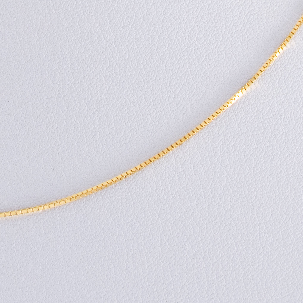 Cadena Veneciana Oro Amarillo 18k / ITA90 / 45 cms / M: 1. mm / P: 1.6 gr