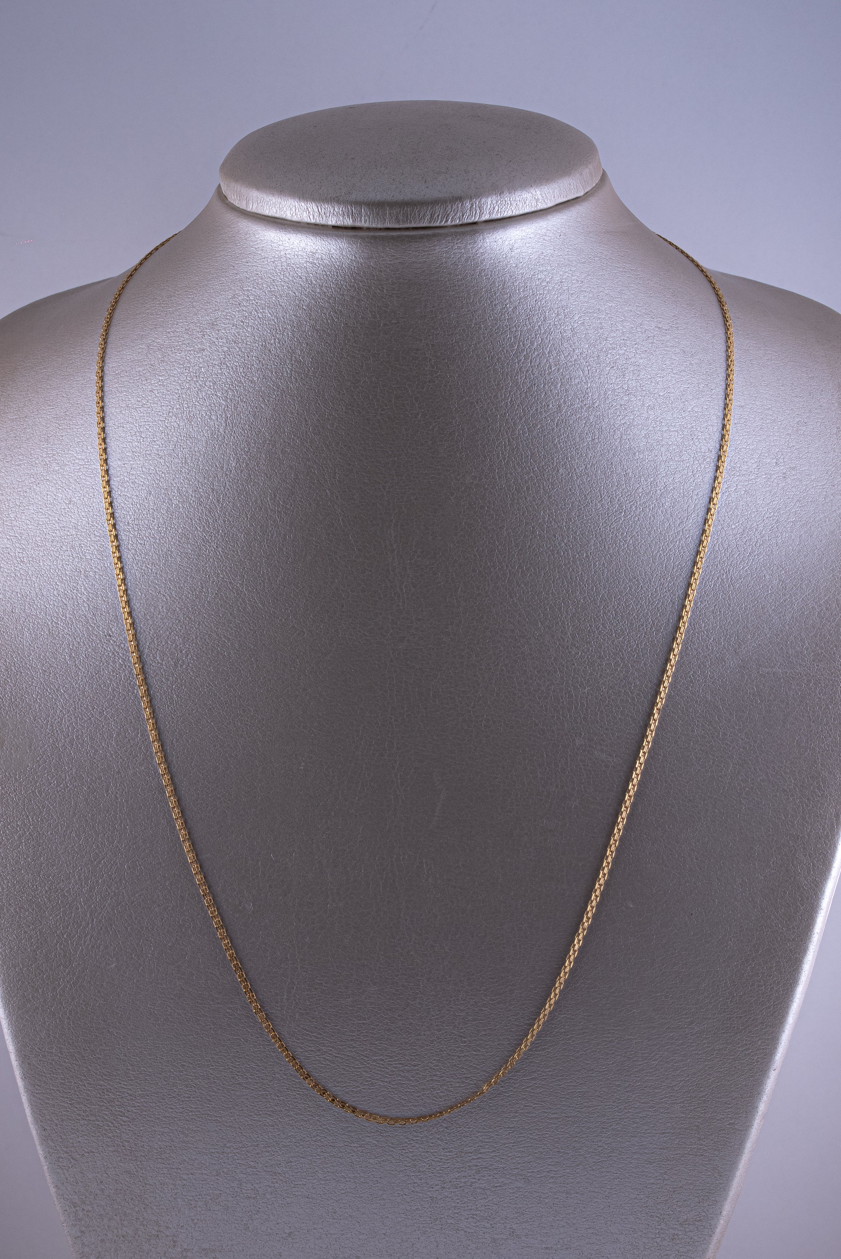 Cadena Bismark Oro Amarillo 18k /ITA73 / 60 cms / P: 4 gr