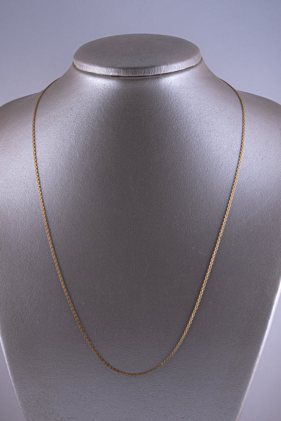 Cadena Bismark Oro Amarillo 18k /ITA73 / 60 cms / P: 4 gr