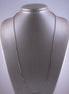 Cadena Veneciana Bicolor Diamantada ( Oro Blanco - Rosado ) 18k / ITA106 / 70 cms / P: 11,9 gr