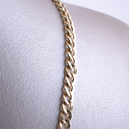 Cadena Cubana 5 mm 18k oro amarillo / 11,1 gr - 60 cms - Italinao
